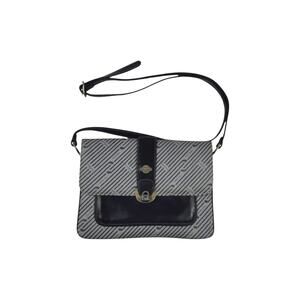 Pierre Cardin Vintage Leather Satchel Bag Navy